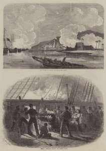 Batalla de Bushire de Gustave Janet